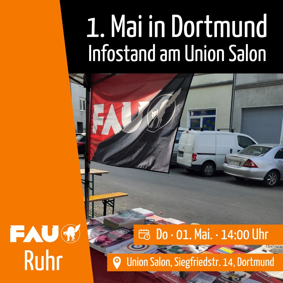 FAU Stand beim Nachbarschaftsfest des Union Viertels