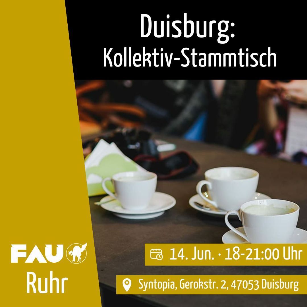 Duisburg: Kollektiv-Stammtisch