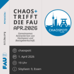 Essen: chaospott trifft die FAU Ruhr beim Chaostreff