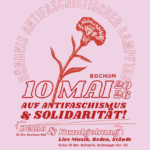 Bochum: Antifaschistisches Straßenfest mit FAU Stand