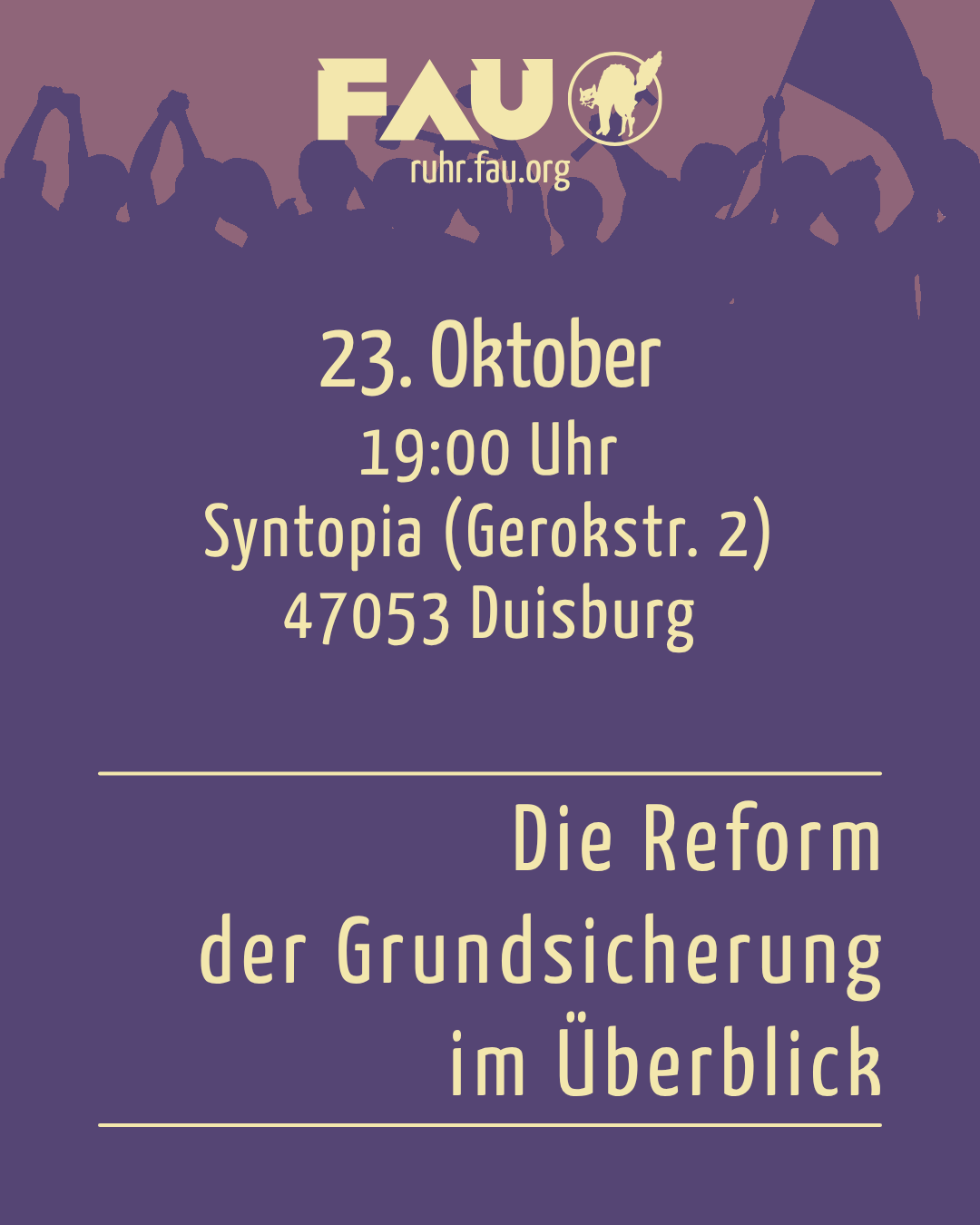 Duisburg: Die Reform der Grundsicherung im Überblick